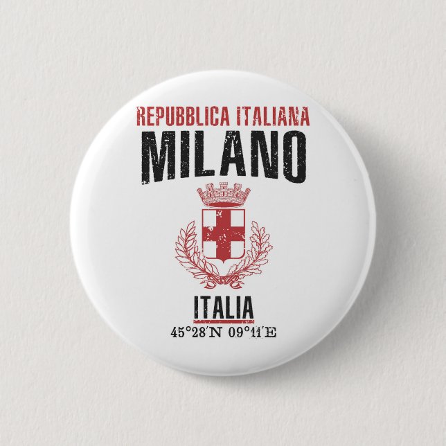 Badge Rond 5 Cm Milano (Devant)