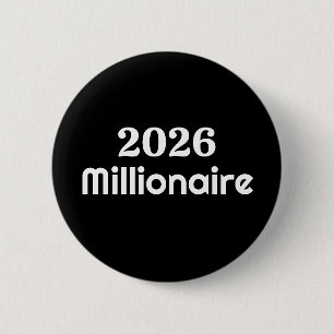 Badge Rond 5 Cm millionnaire 2026