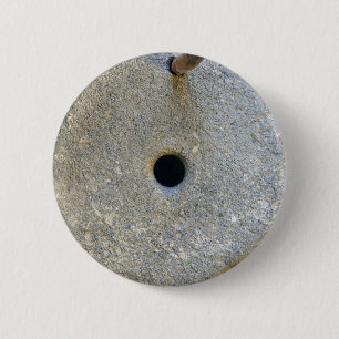 Badge Rond 5 Cm millstone flour wheat cereal grin