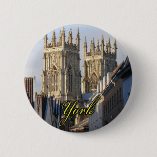 Badge Rond 5 Cm Minster Angleterre