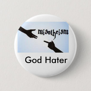 Badge Rond 5 Cm Misotheism