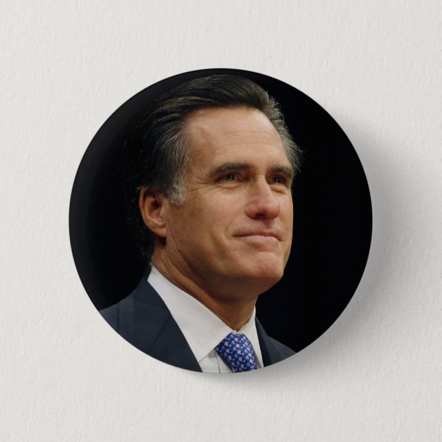 Badge Rond 5 Cm Mitt Romney (Devant)