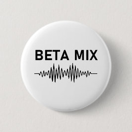 Badge Rond 5 Cm Mix Bêta - Forme audio