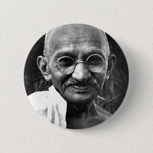 Badge Rond 5 Cm MKGandhi