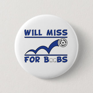 Badge Rond 5 Cm Mlle Beer Pong Button