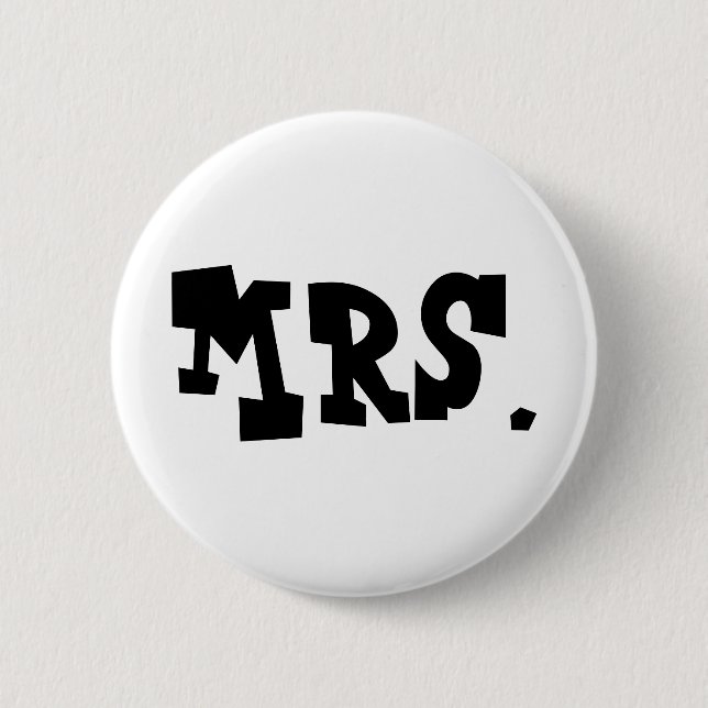 Badge Rond 5 Cm Mme (Devant)