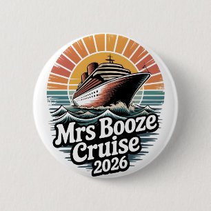 Badge Rond 5 Cm Mme Croisière Alcool 2026 Couples Correspondants 