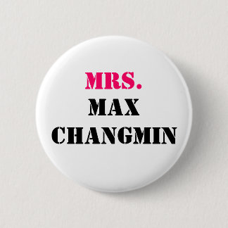 BADGE ROND 5 CM MME, MAX CHANGMIN