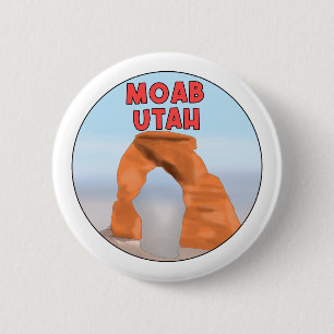 Badge Rond 5 Cm Moab Utah
