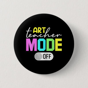 Badge Rond 5 Cm Mode enseignant désactivé