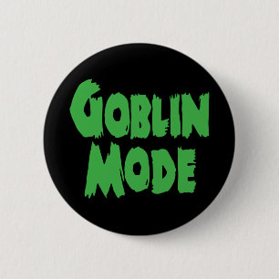 BADGE ROND 5 CM MODE GOBLIN