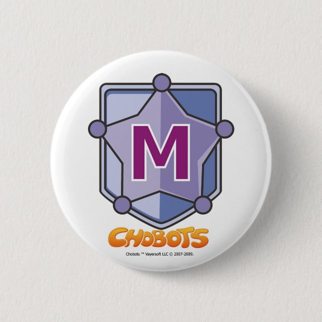 Badge Rond 5 Cm Modérateur (Devant)