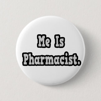 Badge Rond 5 Cm Moi est pharmacien
