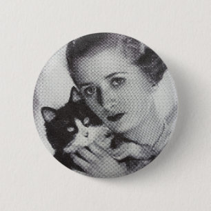Badge Rond 5 Cm Moi et mon chat