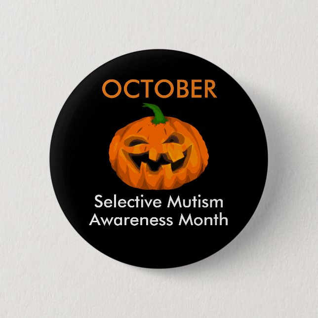 Badge Rond 5 Cm Mois de la sensibilisation (Devant)
