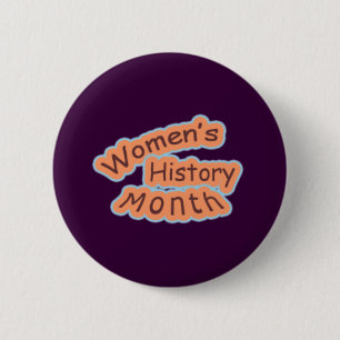 Badge Rond 5 Cm Mois de l'histoire des femmes