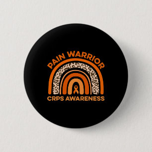 Badge Rond 5 Cm Mois De Sensibilisation À La Douleur Chronique Por