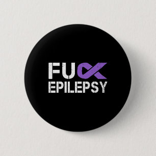 Badge Rond 5 Cm Mois de sensibilisation à l'épilepsie noire Publiq