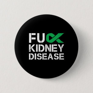 Badge Rond 5 Cm Mois de sensibilisation aux maladies du rein Fck G