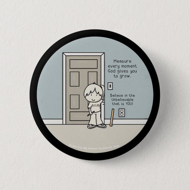 Badge Rond 5 Cm Moments mesurables (Devant)