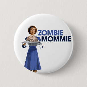 Badge Rond 5 Cm Mommie Zombie