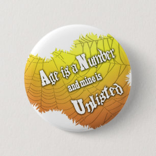 Badge Rond 5 Cm Mon âge est non inscrit