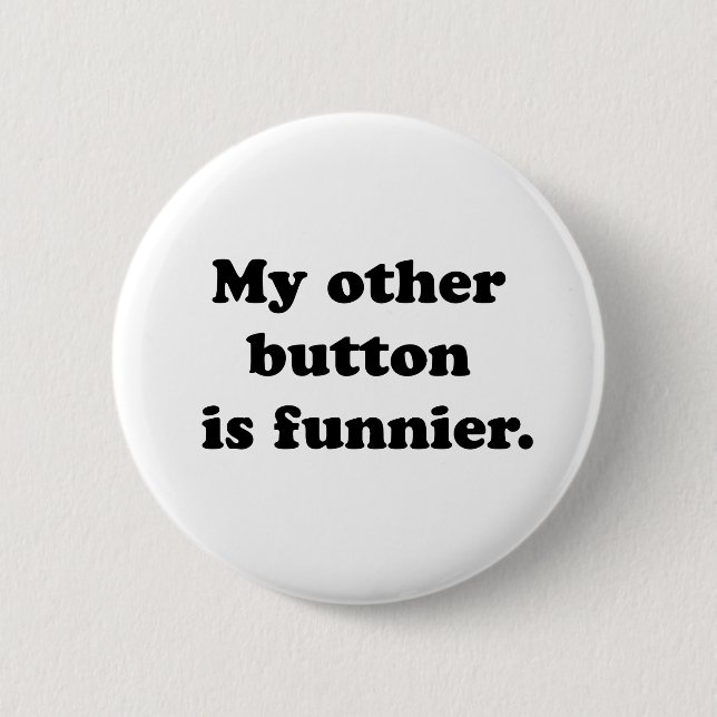 Badge Rond 5 Cm Mon autre bouton (Devant)