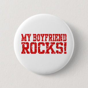 Badge Rond 5 Cm Mon copain Rocks