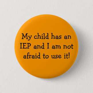 Badge Rond 5 Cm Mon enfant a un PIE et je n'ai pas peur pour