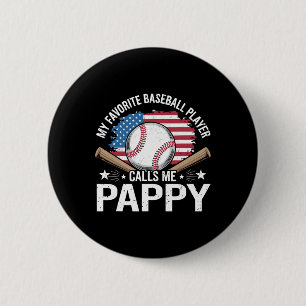 Badge Rond 5 Cm Mon Joueur De Bysebyll Préféré M'appelle Pappy Dra