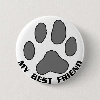 Badge Rond 5 Cm Mon meilleur ami