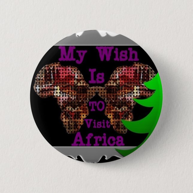 Badge Rond 5 Cm Mon souhait (Devant)