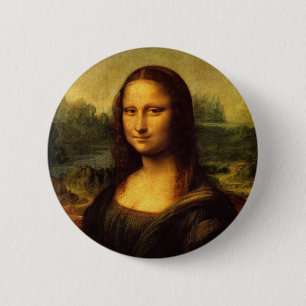 Badge Rond 5 Cm Mona Lisa