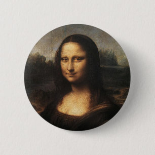 Badge Rond 5 Cm Mona Lisa