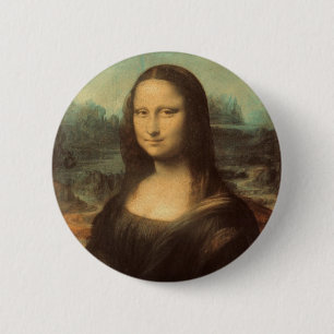 Badge Rond 5 Cm Mona Lisa