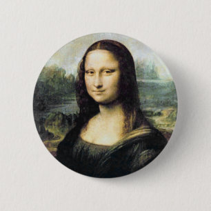 Badge Rond 5 Cm Mona Lisa Pin