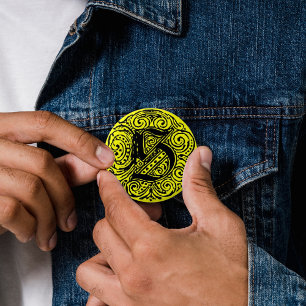 Badge Rond 5 Cm Monarchie "S"