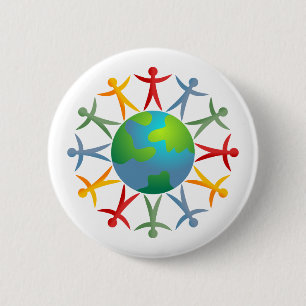 Badge Rond 5 Cm Monde divers