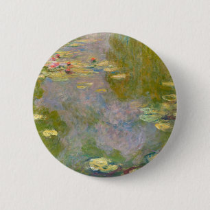 Badge Rond 5 Cm Monet France Water Lillies Personnes impressionnis