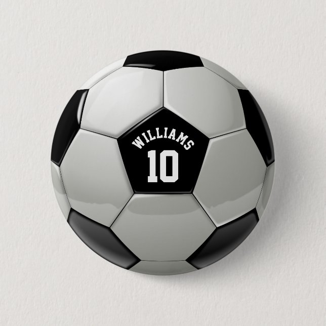 Badge Rond 5 Cm Monogramme Football Association Football Sports (Devant)