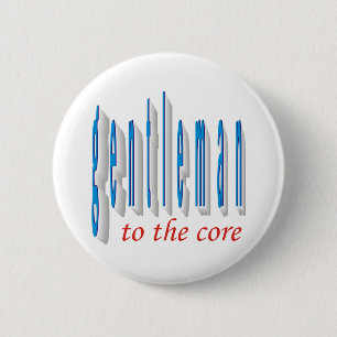 Badge Rond 5 Cm Monsieur