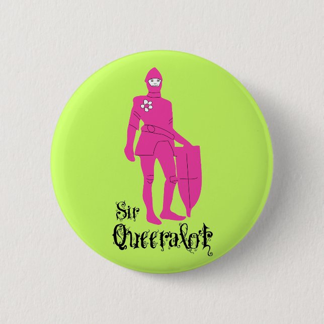 Badge Rond 5 Cm Monsieur Queeralot (Devant)