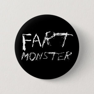 Badge Rond 5 Cm Monster de panier