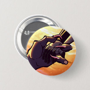 Badge Rond 5 Cm Monster Love - Deuxième bouton Contact