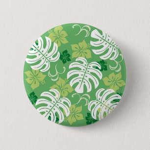 BADGE ROND 5 CM MONSTERA