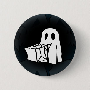 Badge Rond 5 Cm Monstre et fantômes