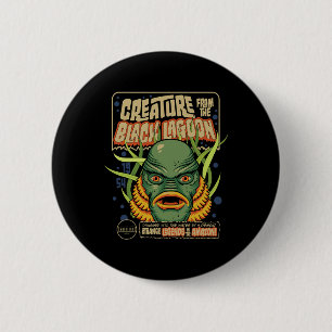 Badge Rond 5 Cm Monstres universelles Créer Retro Halloween Masque