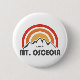 Badge Rond 5 Cm Mont Osceola New Hampshire