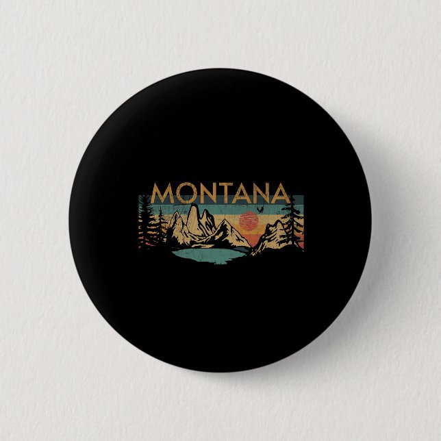 Badge Rond 5 Cm Montana 1  (Devant)