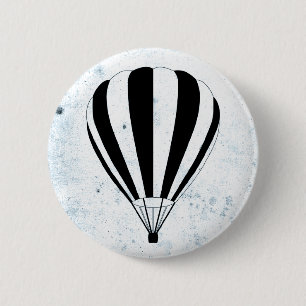 Badge Rond 5 Cm montgolfière